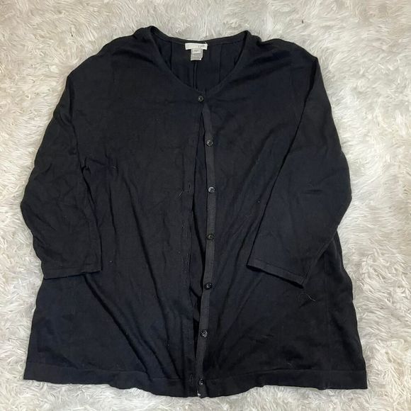 J. Jill Sweaters - J-jill Women's‎ Black Cardigan Size M